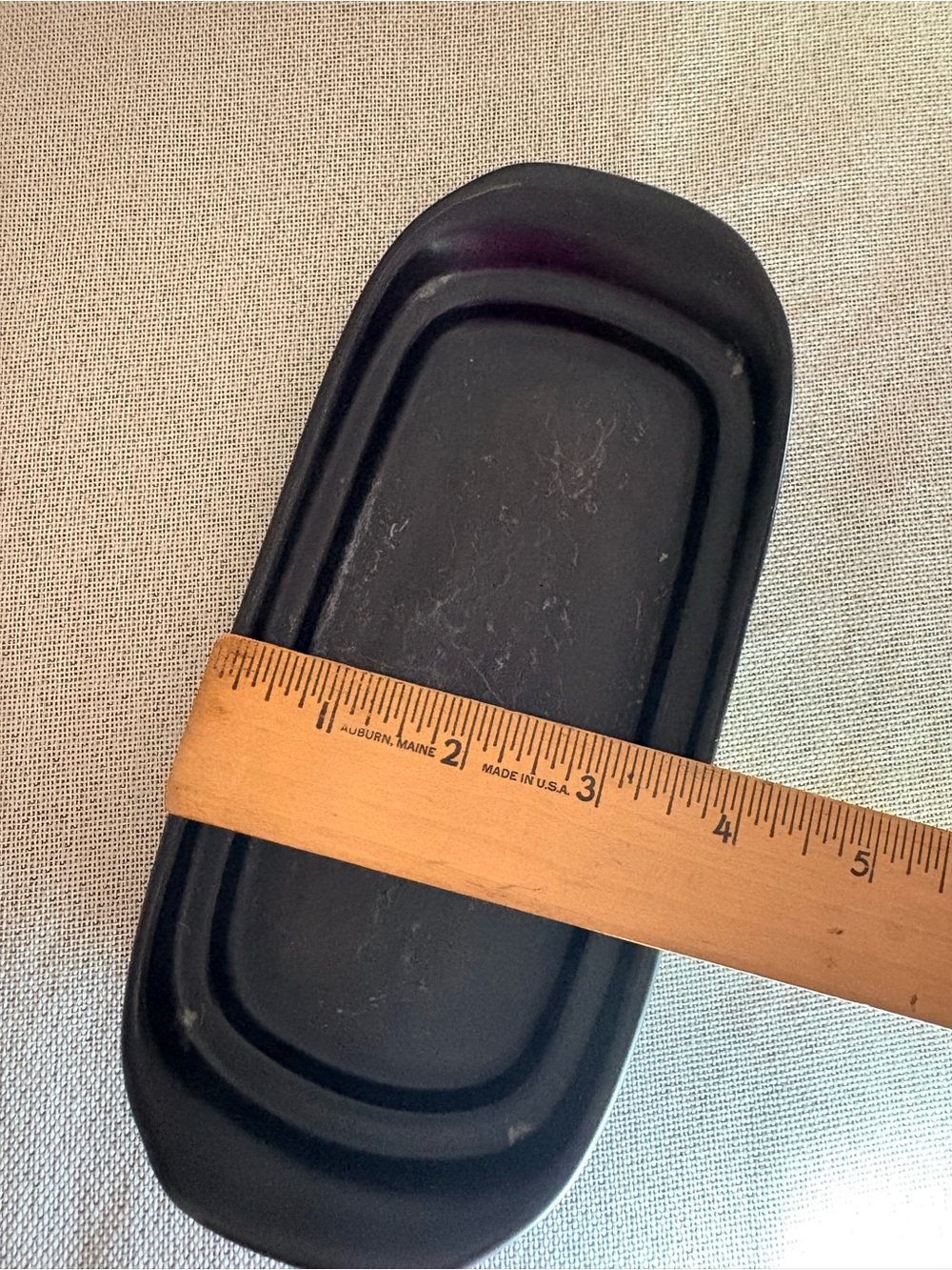 Towle Sterling Silver Modernist Butter Dish Matte Black Ceramic Base Earl Pardon - Picture 14 of 15